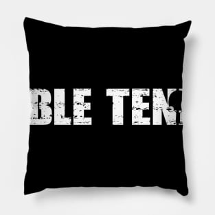 Distressed Look Table Tennis Gift For Table Tennis Players Pillow