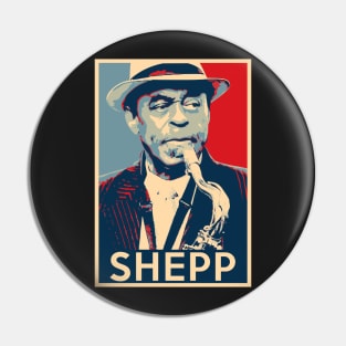 Archie Shepp Hope Poster - Greats of contemporary African American instrumental music Pin