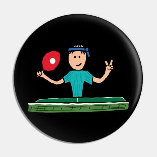 Table Tennis Pin