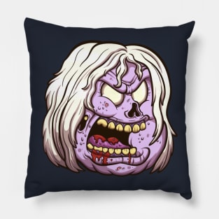 Female Zombie Head Pillow