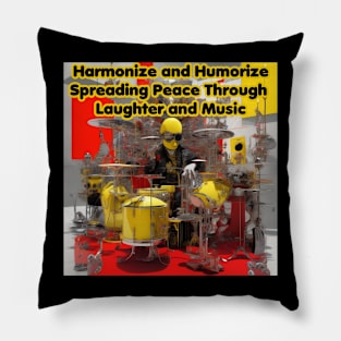 Harmonize and Humorize Spreading Peace through  Laughter and Music Pillow