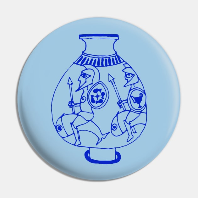 Greek pottery II: riding fishes Pin by Aidi Riera