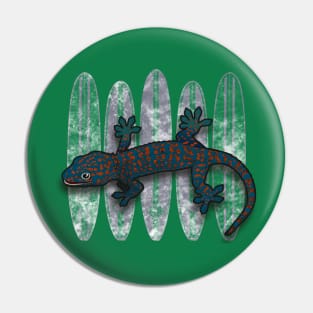 Gecko Surfboards Pin