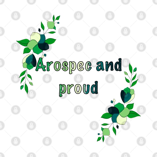 Aro-spec and proud floral design by designedbyeliza