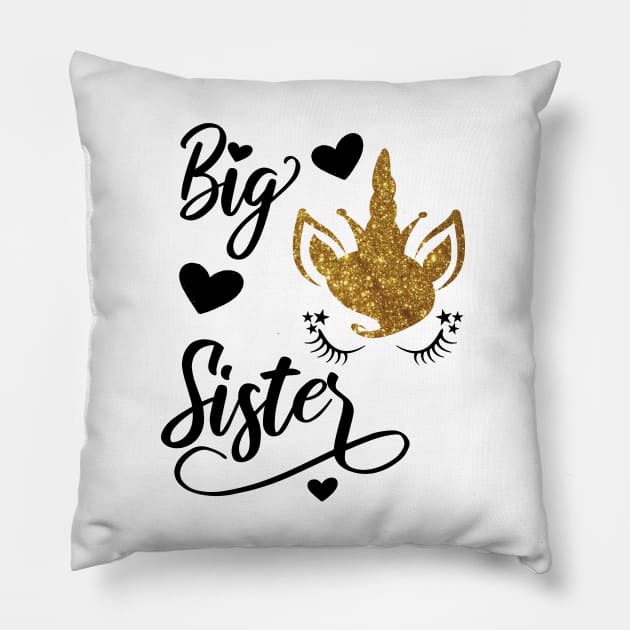 Big Sister big sister little sister Pillow by Gaming champion