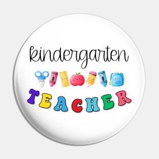 Kindergarten Teacher Shirt Pin