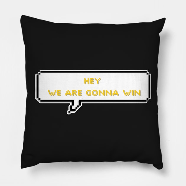 Hey We're Gonna Win - ATEEZ Pillow by mrnart27