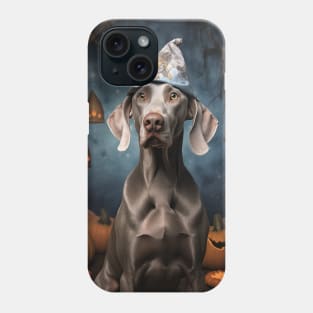 Weimaraner Halloween Phone Case