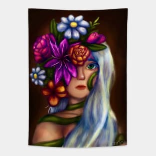 Flower girl Tapestry