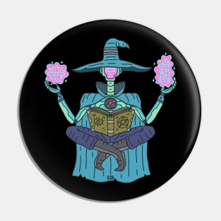 Abraxas-Robot Wizard Pin