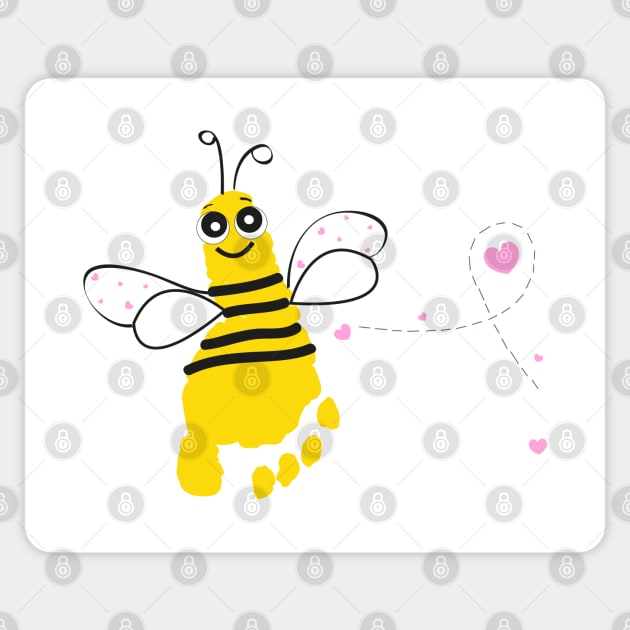 Honey Bee Pearl Stickers Happy Hearts