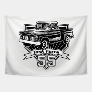 55 Chevy Truck Task Force Tapestry