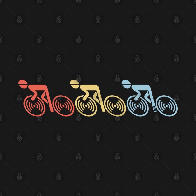 3 Racing Cyclists (Road Bike / Cycle Team / L<–R / 3C) by MrFaulbaum