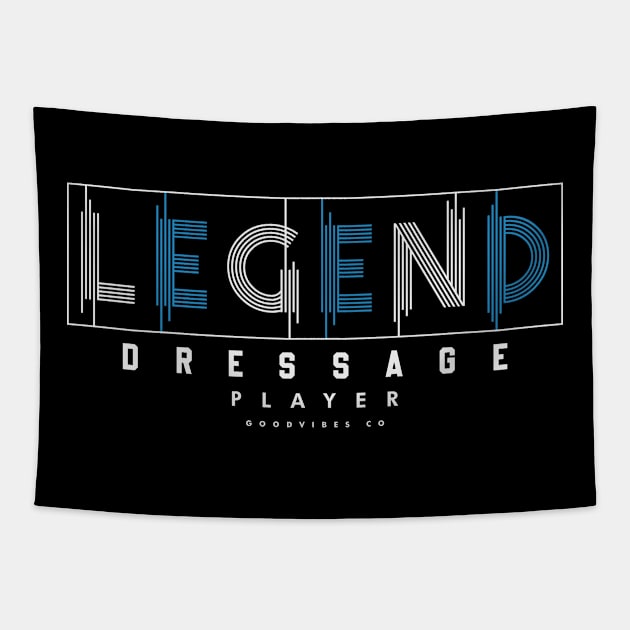 Dressage Legend Tapestry by SerenityByAlex