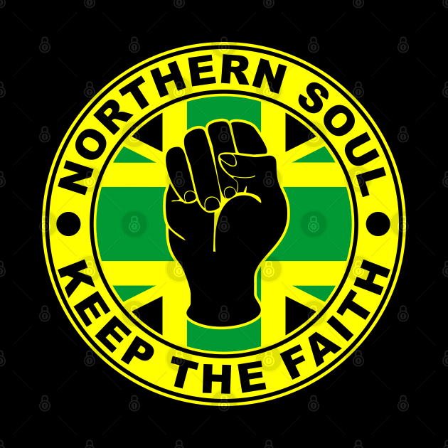 Northern soul keep the faith union flag reggae by BigTime