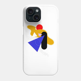 Abstract Composition II White Phone Case