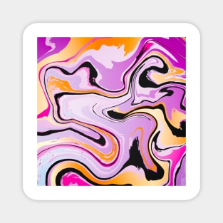 Colorful Marble Inkscape Magnet