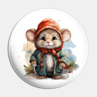 Christmas Mouse Pin