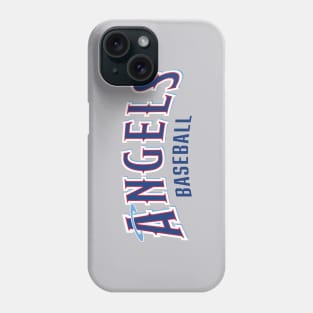 Angels Baseball – blue Phone Case