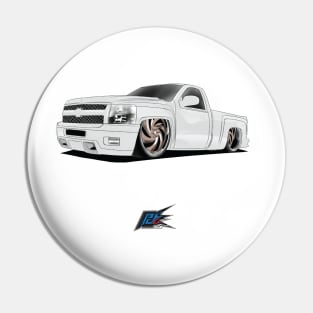 chevy silverado slammed truck Pin