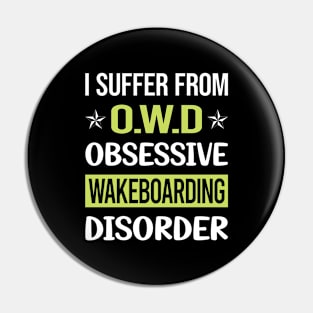 Obsessive Love Wakeboarding Wakeboard Wakeboarder Pin