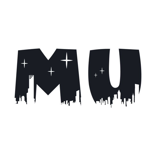 Mu Cityscape Letters by Rosemogo