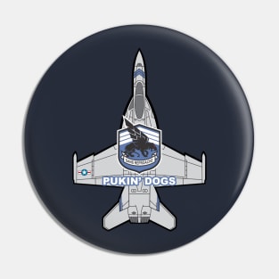 F/A-18 Rhino - Pukin' Dogs Pin