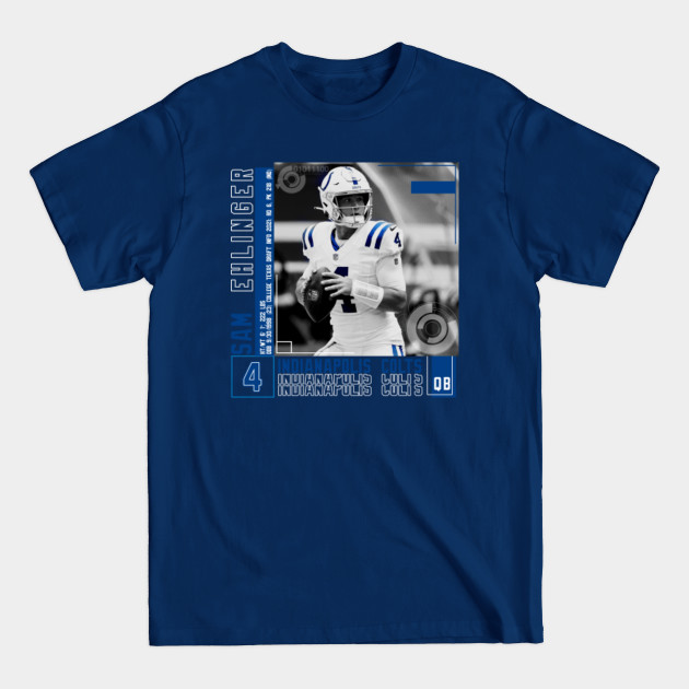 Disover Sam Ehlinger Football Edit Tapestries Colts - Sam Ehlinger - T-Shirt