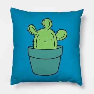 Cute Silly Cactus Pillow