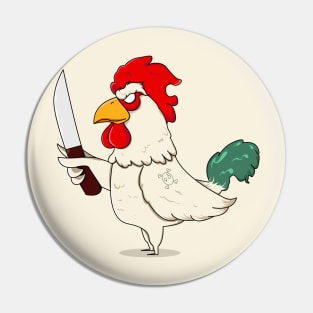 Rooster Pin