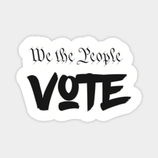 We the people vote Magnet