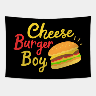 Cheeseburger Boy Tapestry