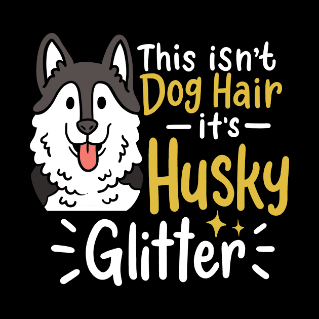 Husky Dog Hair by CreativeGiftShop