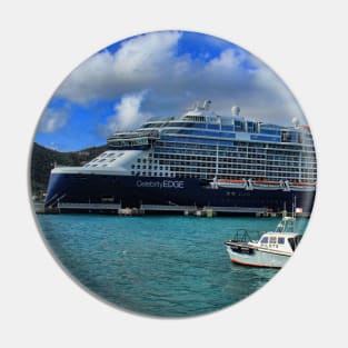 Celebrity Edge, Tortola BVI Pin