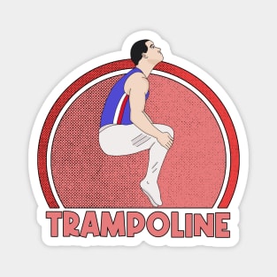 Trampoline Gymnastics Magnet