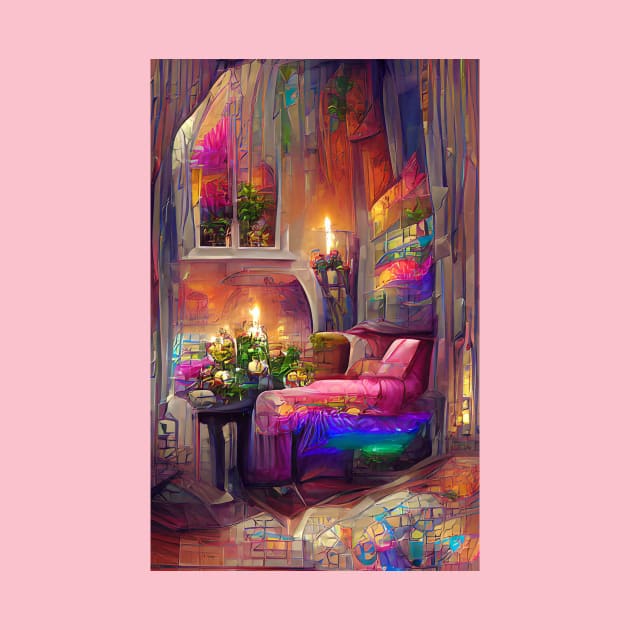 Beautiful Room in the Galaxy by ArtStudioMoesker