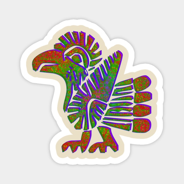 The bird whose songs woke up Machu Pichu Magnet by indusdreaming