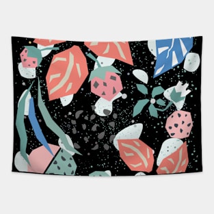 Abstract Plants Tapestry