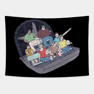 Airboat - Waterboat - Florida Everglades Tapestry