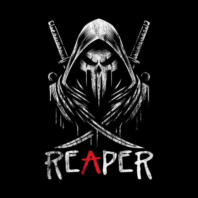 Reaper: The Dark Guardian | Grim Reaper Dark Art Nior by Mad Monkey Creations