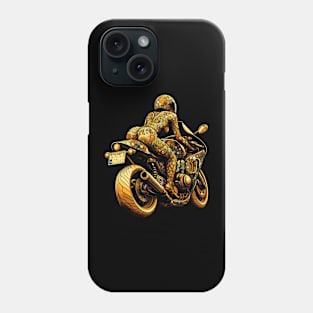 Motorcycle Girl Design Phone Case