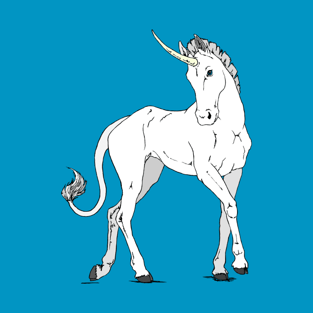 White Unicorn by Tinker and Bone Studio