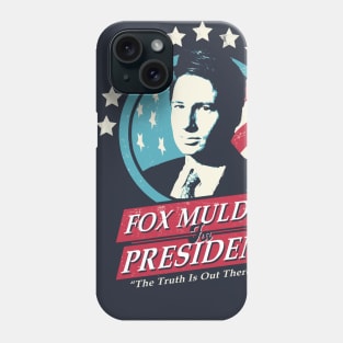 Fox Mulder for President Phone Case