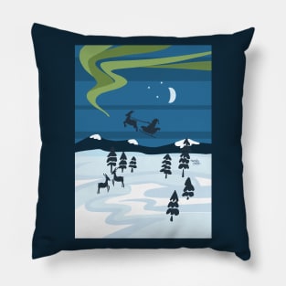 Merry X-Mas wishes by Aurealis Creatief Pillow