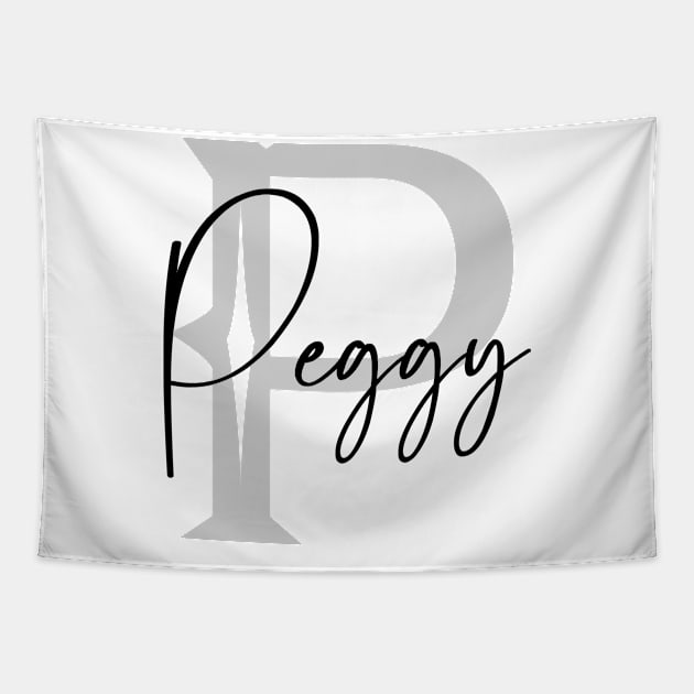 Peggy Second Name, Peggy Family Name, Peggy Middle Name Tapestry by Huosani