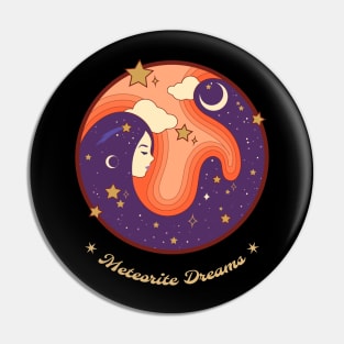 Meteorite Collector "Meteorite Dreams" Meteorite Pin