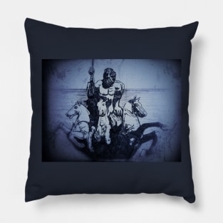 Poseidon, God of the Sea Pillow