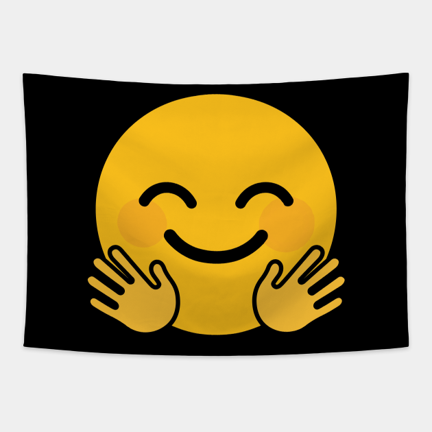 Hugging Hands Blush Face Emoji Hugging Hands Blush Face Emoji