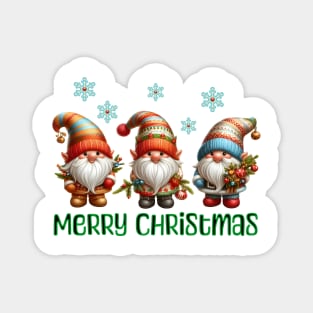 Christmas Gnomes Magnet