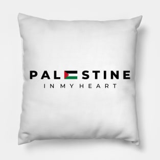 Palestine in my heart Pillow